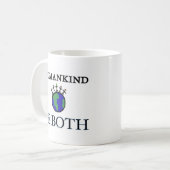 Menschheit Kaffeetasse (Vorderseite Links)