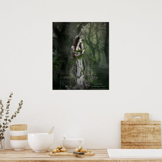 Menschlich werden poster (Küche)