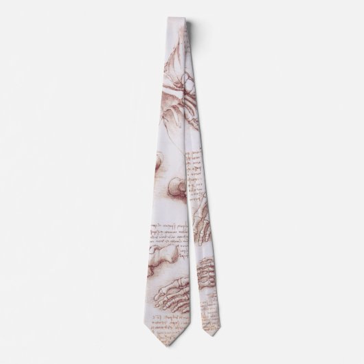 Menschliche Anatomie der Foot Bones von Leonardo d Krawatte (Vorderseite)