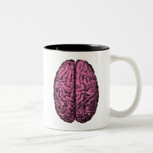 Menschliche Anatomie Gehirn Zweifarbige Tasse