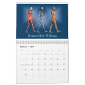 Menschliche Anatomie Kalender (Feb 2027)