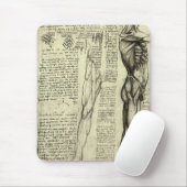 Menschliche Anatomie Männliche Muskeln von Leonard Mousepad (Mit Mouse)
