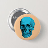 Menschliche Anatomie Schädel Button (Vorne & Hinten)