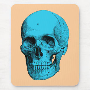 Menschliche Anatomie Schädel Mousepad