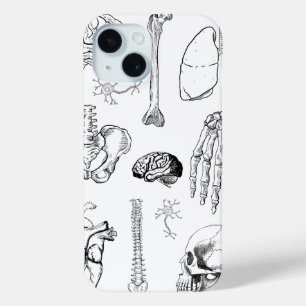 Menschliche Anatomie Vintage-Medizinillustration-S Case-Mate iPhone Hülle