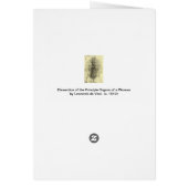 Menschliche Anatomie, weibliche Torso von Leonardo (Hinten)