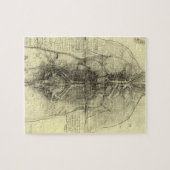 Menschliche Anatomie, weibliche Torso von Leonardo Puzzle (Horizontal)