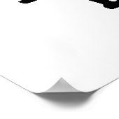 Menschliche Bean Funny Mensch ist Nahrungsquelle Poster (Ecke)