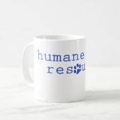 Menschliche Betriebsmittel-Tasse Kaffeetasse (Vorderseite Links)