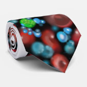 Menschliche Blutzellen Krawatte (Gerollt)