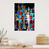 menschliche Brüderlichkeit Poster (Küche)