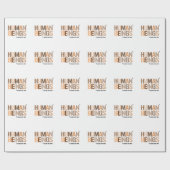 MENSCHLICHE EINRICHTUNGEN: Farben können variieren Geschenkpapier (Flach)