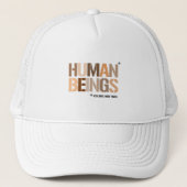 MENSCHLICHE EINRICHTUNGEN: Farben können variieren Truckerkappe (Vorderseite)