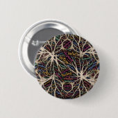 Menschliche Erfahrung Inspiration Word Art Button (Vorne & Hinten)