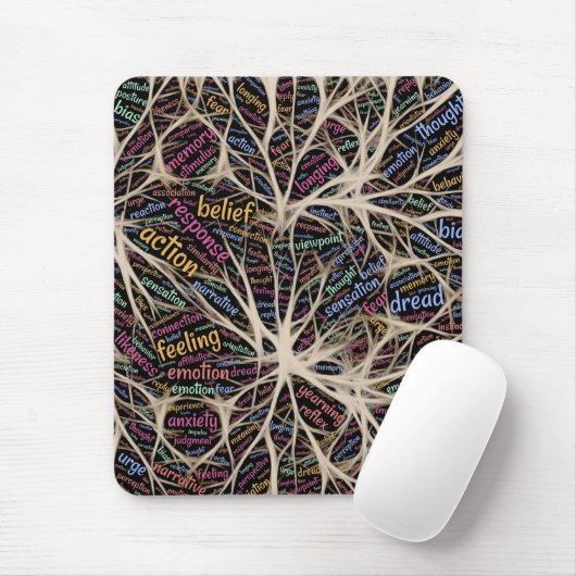 Menschliche Erfahrung Inspiration Word Art Mousepad (Mit Mouse)