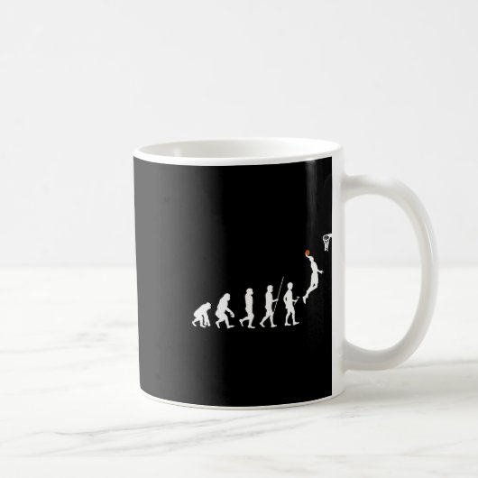Menschliche Evolution Bysketbyll Kaffeetasse (Rechts)