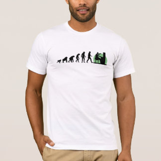 Menschliche Evolution: Pianist T-Shirt