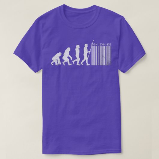 Menschliche Evolution T-Shirt (Design vorne)