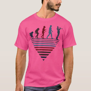 Menschliche Evolution - Trumpeter Vintag Trumpet T-Shirt