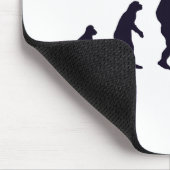 MENSCHLICHE EVOLUTION, Zahlen, Geschenke Mousepad (Ecke)