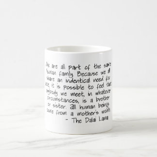 "Menschliche Familien-" Kaffee-Tasse Kaffeetasse
