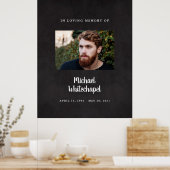 Menschliche Feier zum Zeichen des Lebens, Beerdigu Poster (Küche)