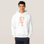 menschliche Figur Hoodie (Vorne ganz)