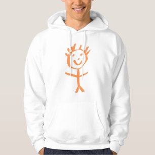 menschliche Figur Hoodie