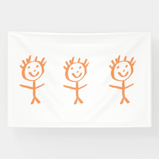 menschliche Figurine Banner (Horizontal)