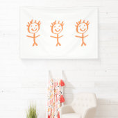 menschliche Figurine Banner (InSitu)