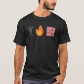 Menschliche Firewall T-Shirt (Vorderseite)