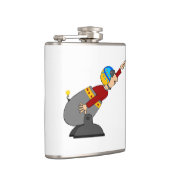 Menschliche Kanonenkugel Flachmann (Rechts)