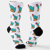 Menschliche Kanonenkugel Socken (Gewinkelt)