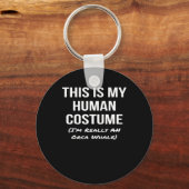 Menschliche Kostüme im Orkawal Schlüsselanhänger (Vorderseite)