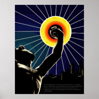 Menschliche Leistung Poster