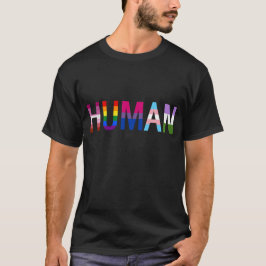 MENSCHLICHE LGBTQ+-Solidarität T-Shirt