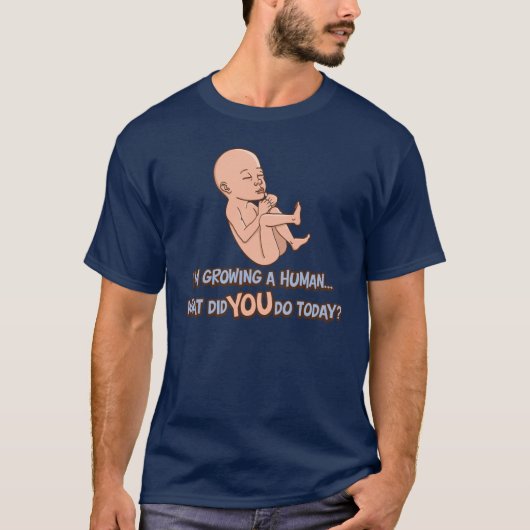 Menschliche Mutterschaft T-Shirt (Vorderseite)