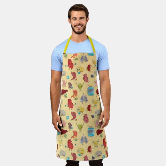 Menschliche Organe Schürze (Getragen)