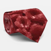 MENSCHLICHE ROTE BLUTZELLEN KÜNSTLERISCHE KRAWATTE (Gerollt)