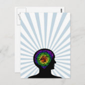 menschliche Seele Postkarte (Vorne/Hinten)