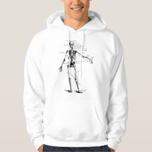 Menschliche Skelettanatomie Hoodie