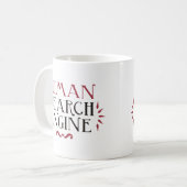 Menschliche Suchmaschine Kaffeetasse (Vorderseite Links)