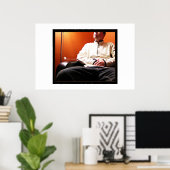 menschliche Textur Poster (Heimbüro)