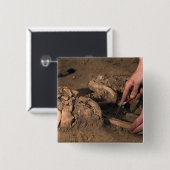 Menschliche Überreste Button (Vorne & Hinten)