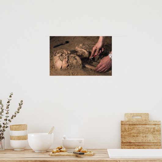 Menschliche Überreste Poster (Küche)