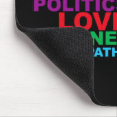Menschliche Welt Mousepad (Ecke)