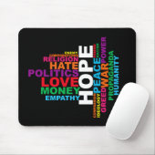 Menschliche Welt Mousepad (Mit Mouse)