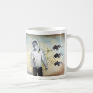 Menschlicher Engel Justin Kaffeetasse