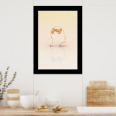 Menschlicher Geist Poster (Küche)