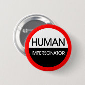 Menschlicher Imitator Button (Vorne & Hinten)